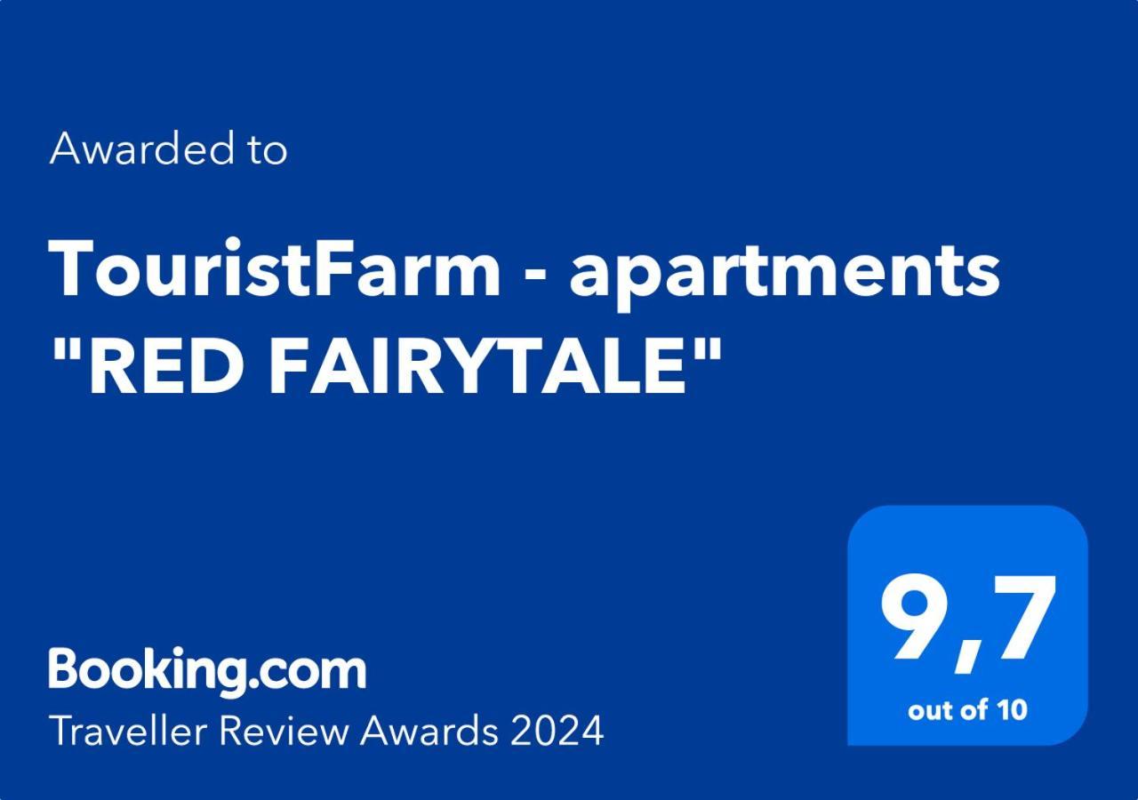 Touristfarm - Apartments "Red Fairytale" Marezige Dış mekan fotoğraf